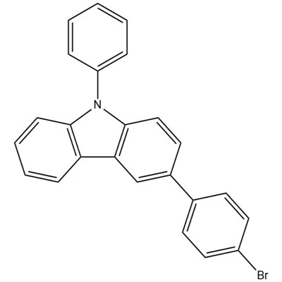 3-(4-бромфеніл)-н-фенілкарбазол CAS 1028647-93-9